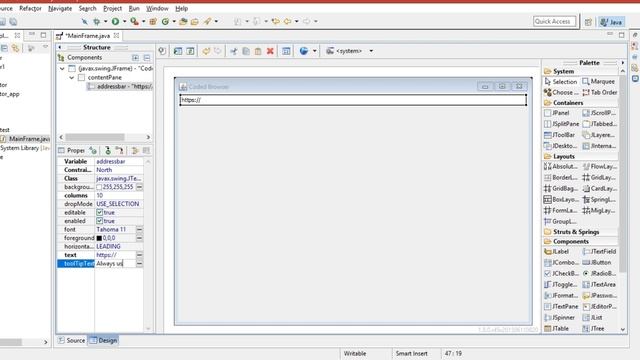 Make Your Own Browser in Java #1 смотреть онлайн