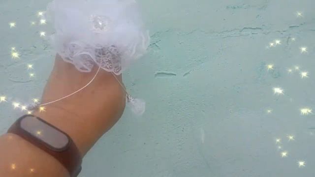 Кружевной бант с подвесками смотреть онлайн