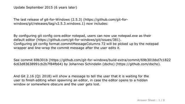Windows : How can I set up an editor to work with Git on Windows? смотреть онлайн