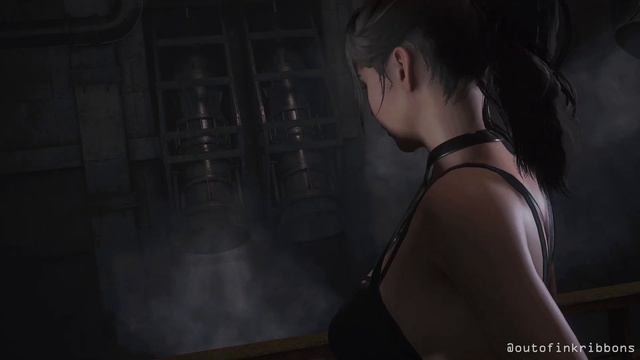 Resident Evil 2 Remake Claire Goth Rock [4K] смотреть онлайн