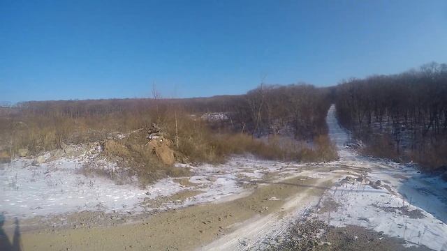 ON GOTWAY MSX/ ON A WINTER FOREST ROAD. #monokoleso #euc #gotway смотреть онлайн