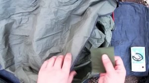 Ремонт палатки.