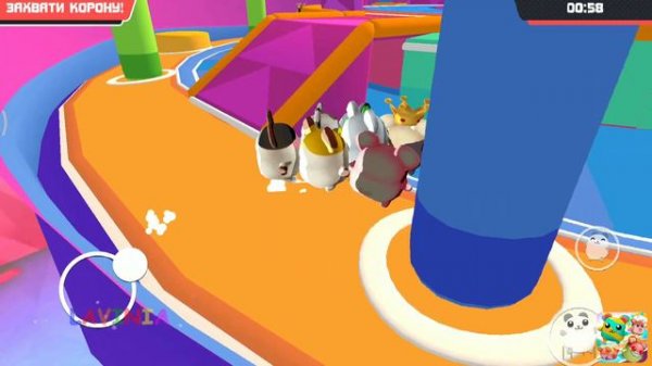 S T A R Super Tricky Amazing Run игра как Fall Guys на Андройд! Супер смешные моменты в Стар Супер!