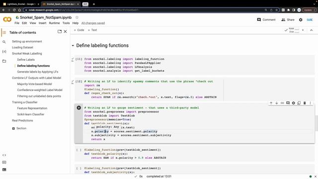 YouTube Spam Prediction Machine Learning Project | Python & Snorkel Labeling | Project#12 смотреть онлайн