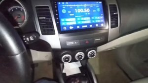 OUTLANDER XL MITSUBISHI магнитола UNISON Как работает, как установлена
