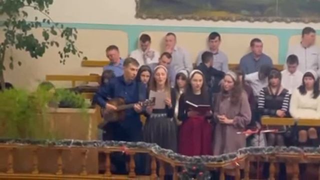 Зірка різдвяна на небі горить / ЄХБ Іващуки смотреть онлайн