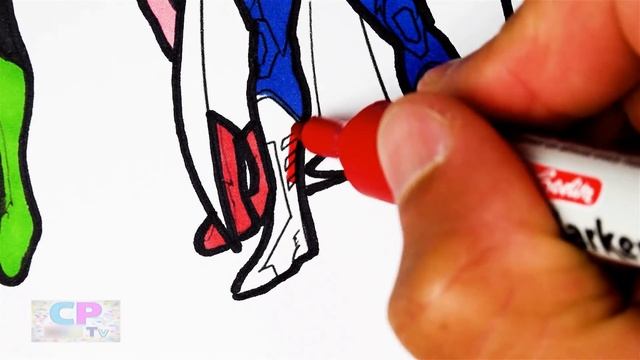 Justice League Coloring Pages , Superheroes Coloring Pages Tv,Wonderwoman, Aquaman,Green Lantern смотреть онлайн