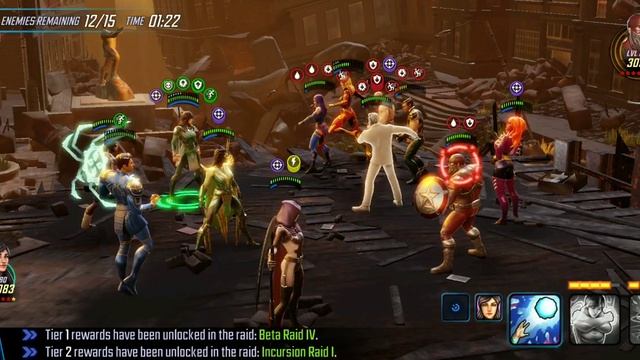 MSF INCURSION Raid Difficulty 2 Mystic Boss node 2 tap. смотреть онлайн