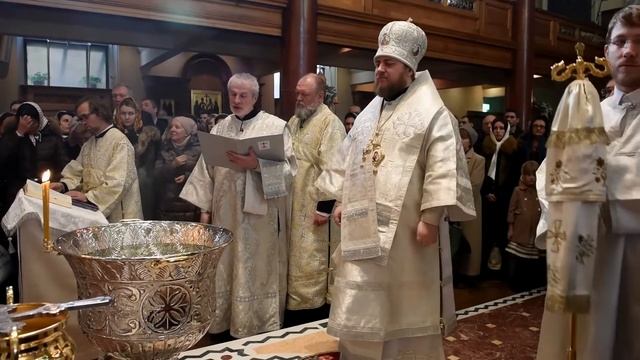 19.01.2018 г. Великое водоосвящение в праздник Крещения Господня смотреть онлайн
