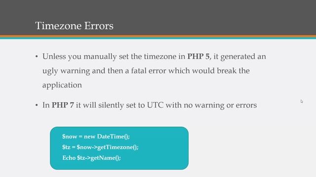 Learn about Error Handling in PHP 7 - Part 5 смотреть онлайн