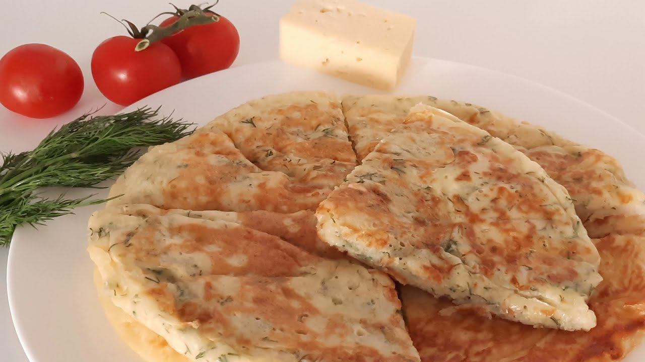 Вкусный завтрак или перекус за 10 минут. СЫРНЫЕ ЛЕПЕШКИ. смотреть онлайн