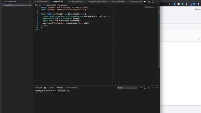 Add User Data to Firestore in Flutter смотреть онлайн