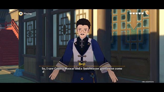 Genshin impact Yun Jin Hangout | a song that knows grace | And few friends you shall find | смотреть онлайн