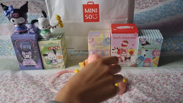 Miniso X Sanrio Blind Box Unboxing | Kuromi, Pochacco, Cinnamoroll, My Melody, Little Twin Stars
