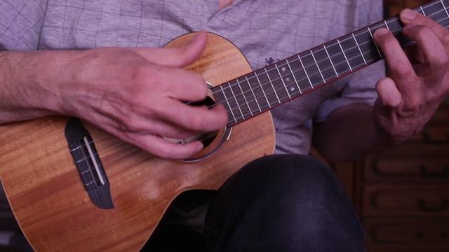 WE WILL ROCK YOU - QUEEN. Ukulele fingerstyle. Slow + tabs. смотреть онлайн