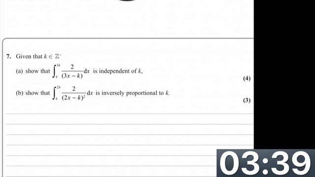 A2 Maths D Monday 27th April - Revision смотреть онлайн
