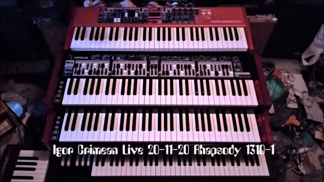 Content EXP 440+Viscount CM 100+Nord C2D+Nord Electro 6 Rhapsody 1310 1 смотреть онлайн