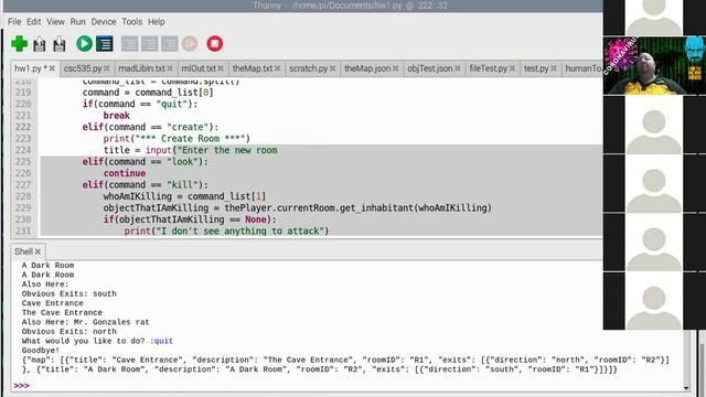 CSC200 5/1/20 - converting objects to JSON and writing to files... смотреть онлайн