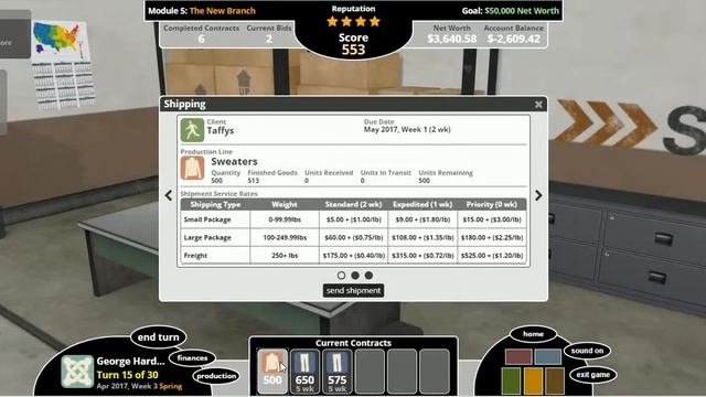 Mcgraw Hill Operations Management Game Play-through Turns 5-25 смотреть онлайн