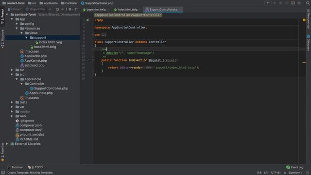 [2/4] Symfony 3 Contact Form - Beginner Friendly Symfony 3 смотреть онлайн
