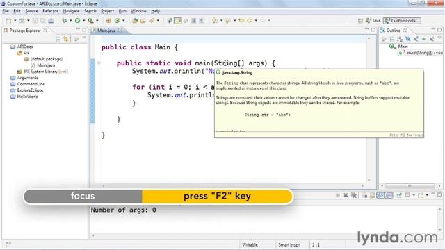 03. Getting Started - 05 Using the Java API documentation смотреть онлайн