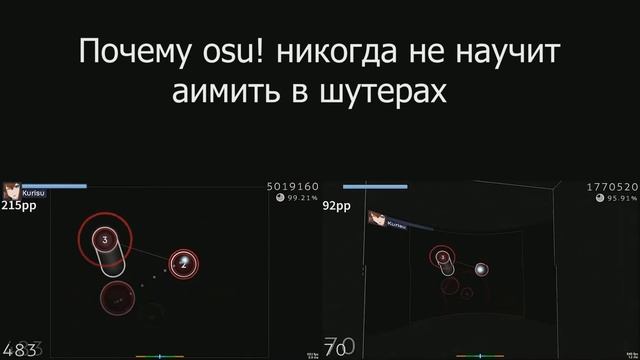Почему osu! никогда не научить аимить в шутерах смотреть онлайн