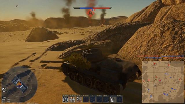 War Thunder: Strv m/38, Swedish, Tier-1, Light Tank смотреть онлайн
