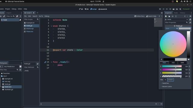 Annotations in GDScript | Godot Engine смотреть онлайн