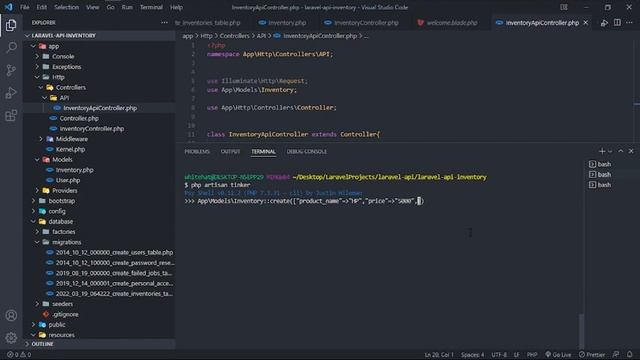 React Axios API request from Laravel смотреть онлайн