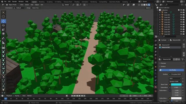 Low Poly Village fbx Free Download | low poly forest ! смотреть онлайн