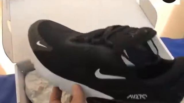Review Nike Air Max 270 Black/White смотреть онлайн