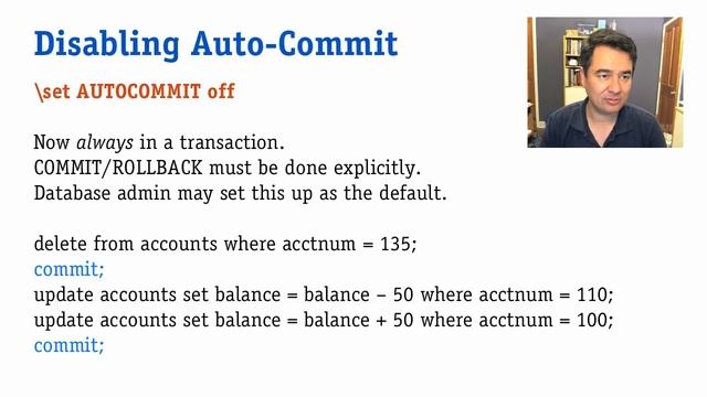 Database Transactions, part 4: Autocommit Mode смотреть онлайн