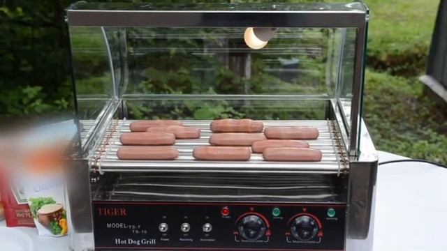 Роликовый гриль для сосисок. Отправка по Казахстану смотреть онлайн