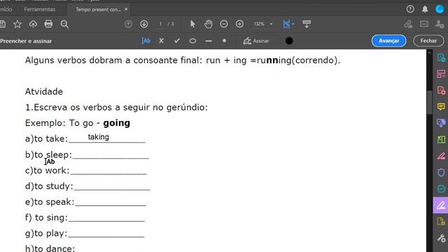 Present continuous смотреть онлайн