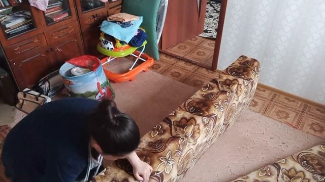 МОЩНАЯ УБОРКА В ДОМЕ.Делаю перестановку в доме. Мотивация для мам. смотреть онлайн