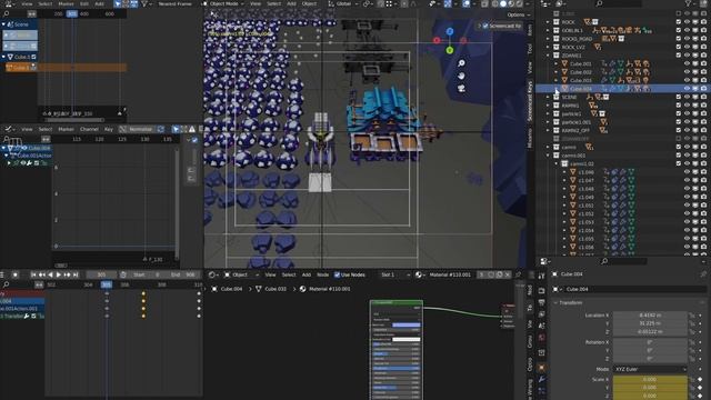 Создаем анимацию в Blender | Заработал в интернете 215 долларов | Animation in Blender 3 | Timelaps смотреть онлайн