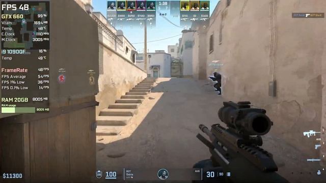 GTX 660 | Counter-Strike 2 - 1080p, 900p, 720p, 1280x1024, 1024x768, 800x600....