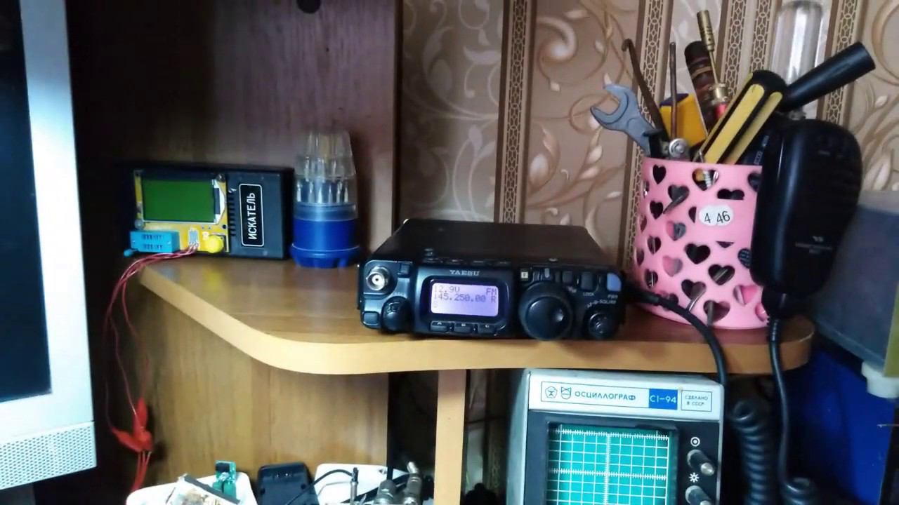 FT 817 и простейший коммутатор антенн смотреть онлайн