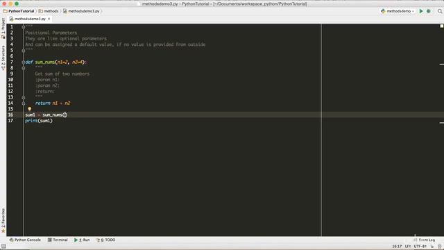 Working With Positional Optional Parameters - Learn Python 3 Lesson 36 смотреть онлайн