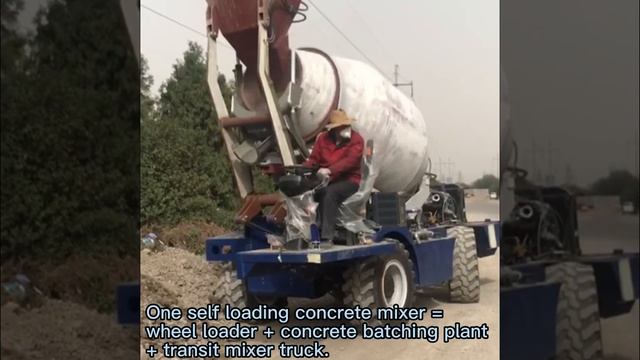 Self Loading Concrete Mixer - TECUS MACHINERY смотреть онлайн