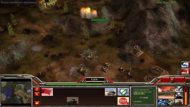 ShockWave Remastered Challenge: Tank General vs Stealth General #4 смотреть онлайн