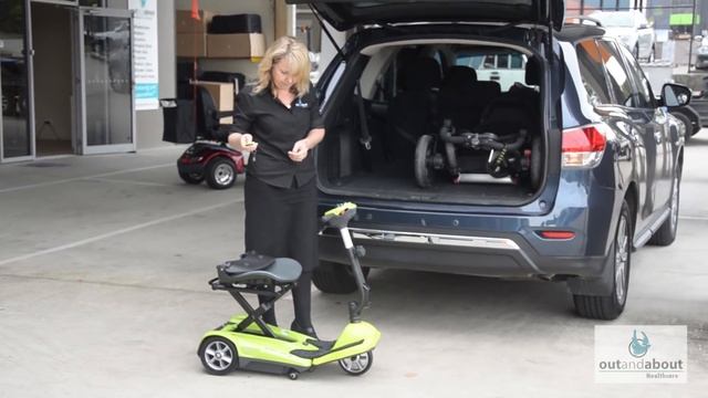 Heartway Easy Move (S21A) Automatic Folding Travel Mobility Scooter смотреть онлайн