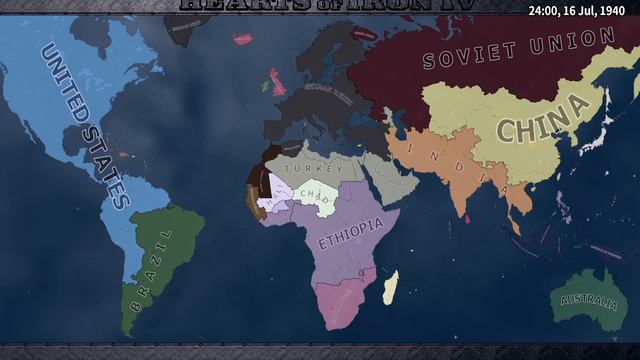 World Battle Royale #2 | HOI4 Timelapse смотреть онлайн
