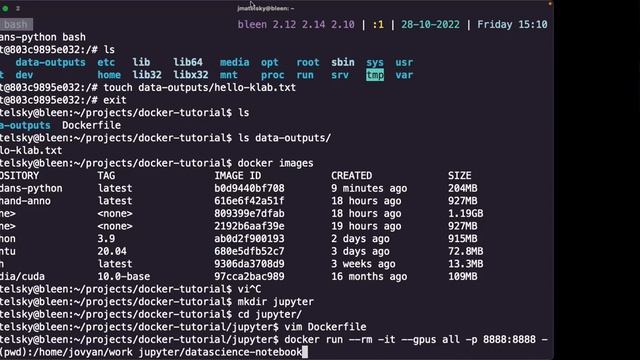 Docker for Science — Lab Teaching || Jordan Matelsky || October 28, 2022 смотреть онлайн