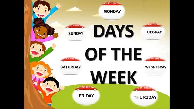 DAYS OF THE WEEK |NURSERY LEARNING DAYS OF THE WEEK |7 DAYS OF THE WEEK FOR KIDS IN ENGLISH TODDLER смотреть онлайн