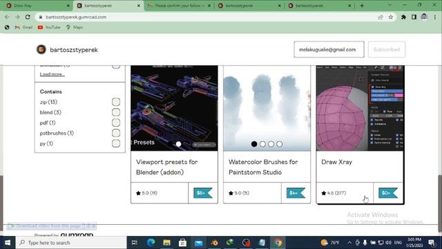 How to download the DRAW Xray adon for Free to blender for Retopology смотреть онлайн
