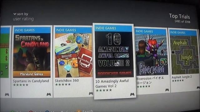 Xbox Live Indie Games Full Games List Aka XBLIG, Xbox Live Community Games On Xbox 360