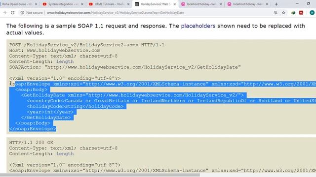 XML Web services PART 3 Finalizing Holiday App смотреть онлайн