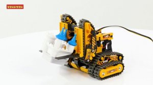 Набор для опытов Bondibon "Робот-машина 3 в 1" Французские опыты Науки с Буки