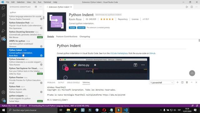 Configuración de Visual Studio Code Para python смотреть онлайн